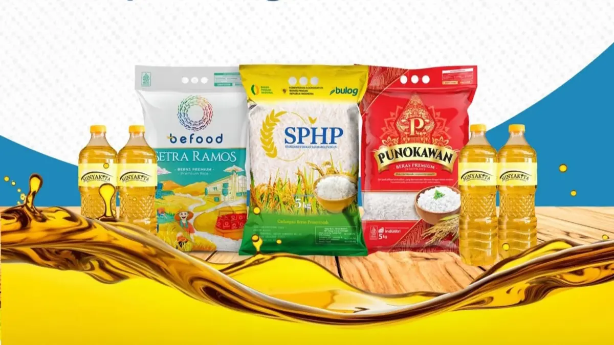 Beras dan Minyak Goreng Tetap Mengalir, Bansos Pangan Diperpanjang Juni 2026